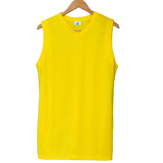 yellow sports jersey